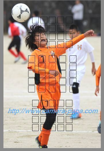 少年サッカー撮影 24 測距点 Afフレーム カメラパパのブログ